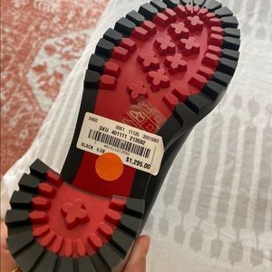 NEW Christian Louboutin Birgitta lug sole boot